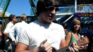 Stephen Jerzak Playing My Ukulele