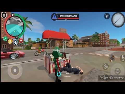 Rope Hero: Vice Town (Rope Hero on Army Base) Rope Hero Drive Assault Machine - Android Gameplay HD