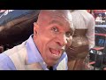 EVANDER HOLYFIELD IMMEDIATE REACTION OF SHAKUR STEVENSON TKO VICTORY OVER JAMEL HERRING