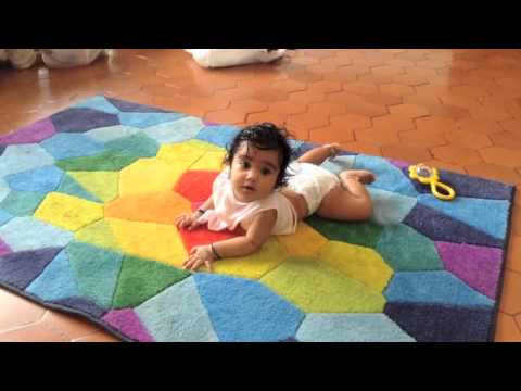 6 month old Baby Satwika @ The Wonder Years Preschool, Daycare Trivandrum