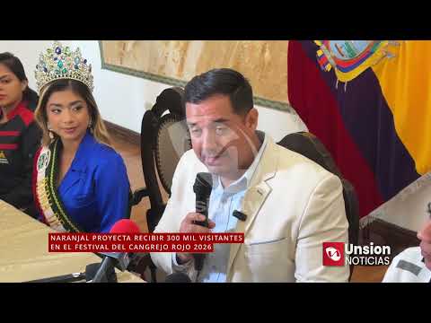 Naranjal proyecta recibir 300 mil visitantes en el Festival del Cangrejo Rojo 2026