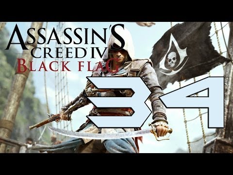 Lets Play ASSASSINS CREED 4 BLACK FLAG Deutsch Part 34 German Walkthrough Gameplay 1080p