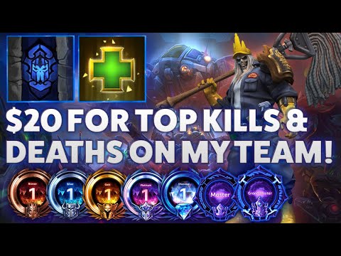 Leoric Entomb - DONO CHALLENGE: $20 FOR TOP KILLS & DEATHS ON MY TEAM! - Bronze 2 Grandmaster S1 202