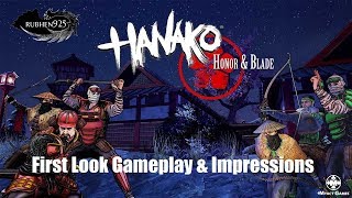 Hanako: Honor & Blade Early Access (PC) - First Look Gameplay & Impressions