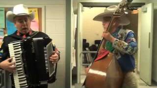 Backstage with Riders in the Sky