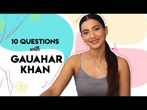 10 Questions With Gauahar Khan | Hauterfly | Fashion Interview | Bollywood | Fashion