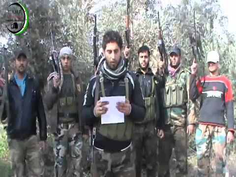 انشقاق مجموعة عناصر من مطار دير الزور العسكري وانضمامهم إلى الجيش السوري الحر