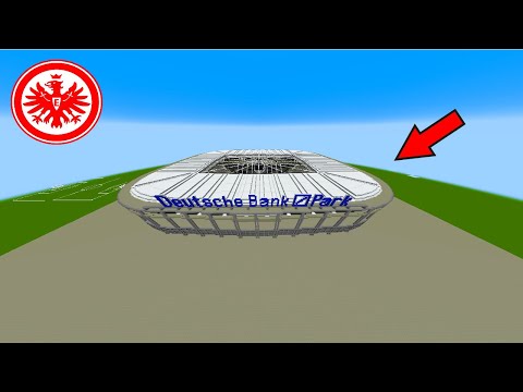 Minecraft Deutsche Bank Park(Eintracht Frankfurt) | HAYRAN HARİTALARI #keşfet #minecraft#stadyum