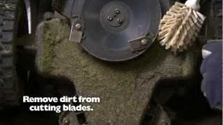 How-to & tips: Winter storage, service & maintenance -- Lawn mower, Rider, Trimmer, Automower®.