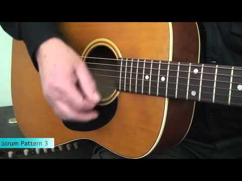 Guitar Rhythm Patterns - Strum Pattern 3