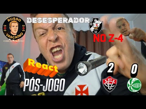 REACT POS JOGO - VITÓRIA 2 X 2 JUVENTUDE / SIMPLESMENTE DESESPERADOR E A LANTERNA SE APROXIMA!!!!!