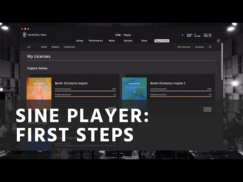 The SINE Player: Episode 2 - First Steps