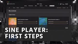 Video thumbnail for The SINE Player: Episode 2 - First Steps by Orchestral Tools