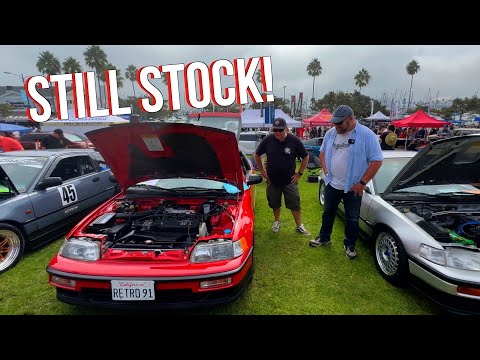 This Is the CLEANEST Honda CRX Si I've Seen In a LONG Time!