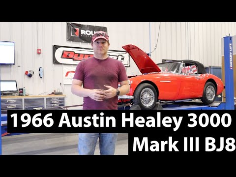 Driving and Dyno Testing a 1966 Austin Healey 3000 Mark III BJ8