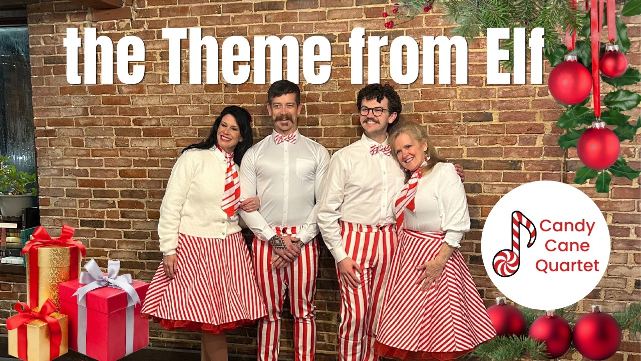 Promotional video thumbnail 2 for Candy Cane Quartet