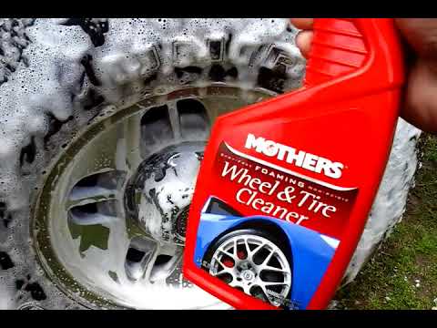 Mothers foaming wheel & tire cleaner test review