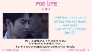 Download lagu EXO - FOR LIFE [MV & EASY LYRIC ROM INDO] mp3