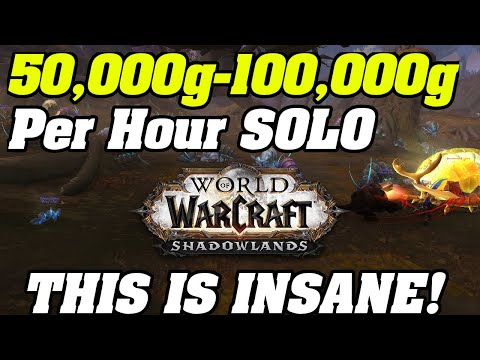 *NEW* INSANE SOLO FARM! 50,000g - 100,000g PER HOUR!