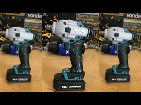 Chave de Impacto 18v Brushless 1/2 Pol 350nm Ws2407.1 Wesco - Loja
