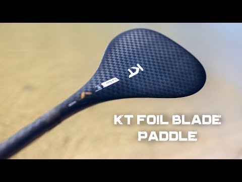 The new KT Foil Blade paddle