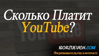 Сколько платят за 1000 просмотров на youtube / реальный заработок на ютубе