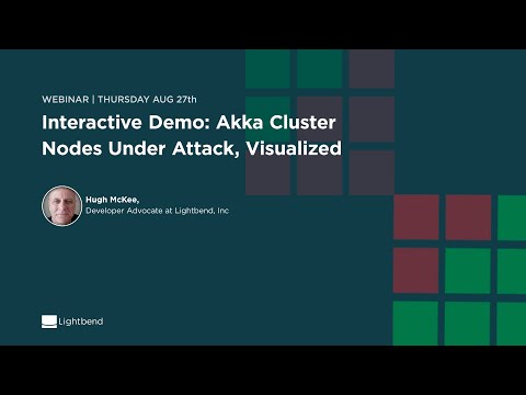Interactive Demo: Akka Cluster Nodes Under Attack, Visualized