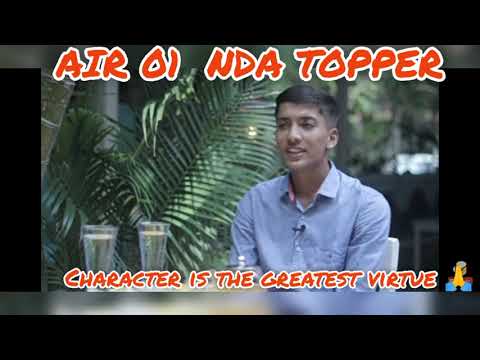 #NDA_TOPPER SPARSH KANKANE || GOLDEN TIPS  WHICH MAKE HIM AIR 01  #shorts.  |RIGHT ATTITUDE|