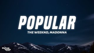 The Weeknd Playboi Carti & Madonna - Popular (