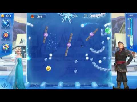 Frozen Free Fall: Icy Shot Level 61 - NO BOOSTERS ☃☃☃