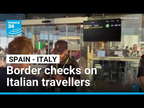 Spain starts border checks on Italy over Ceuta dispute