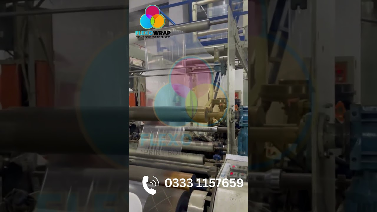 BOPP, LDPE & PP Machine Working | High Quality Packaging Production