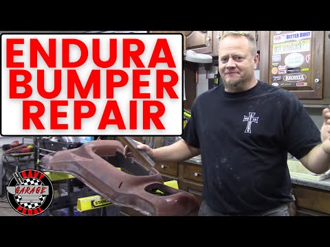 Endura Bumper Repair Part #1. Urethane Rubber Flexible Parts Repair! Let’s tear this thing up!!