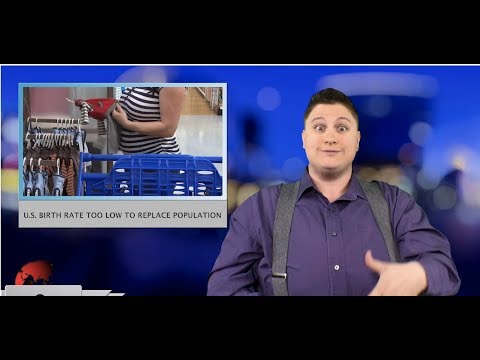 U.S. birth rate too low to replace population (ASL - 1.11.19)