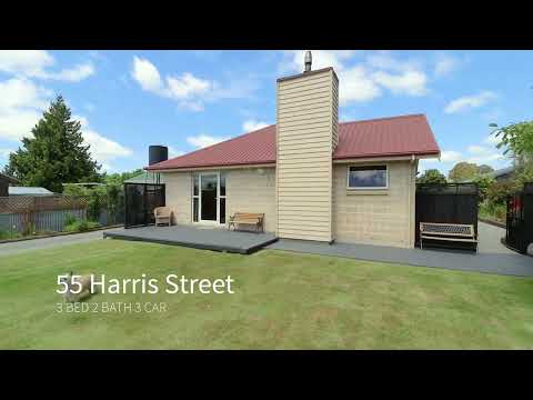 55 Harris Street, Pleasant Point, Canterbury, 3房, 2浴, House