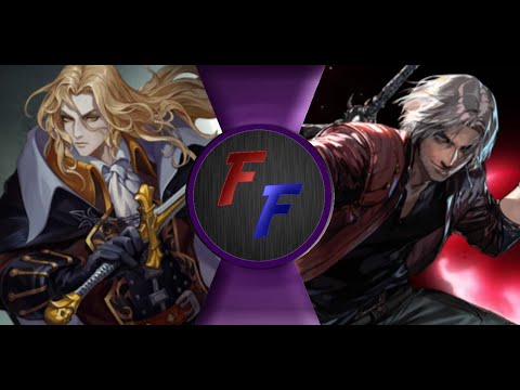 Alucard vs Dante (Castlevania vs Devil May Cry) | FICTIONAL FACE-OFF