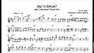 Ross Irwin (The Cat Empire) - How to Explain? Trumpet Solo