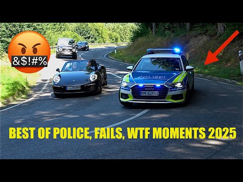 NÜRBURGRING BEST OF POLICE, FAILS, CLOSE CALLS, WTF MOMENTS 2025