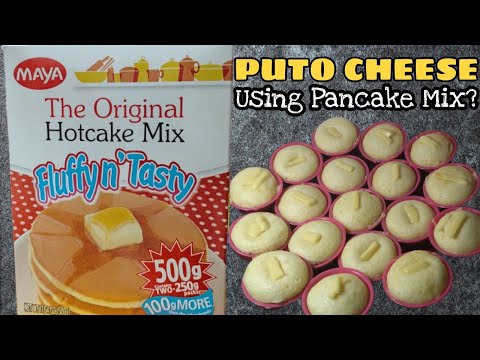 PUTO CHEESE | USING PANCAKE MIX | PUTO | HOW TO MAKE PUTO | HOW TO MAKE PUTO CHEESE | CHEESE PUTO