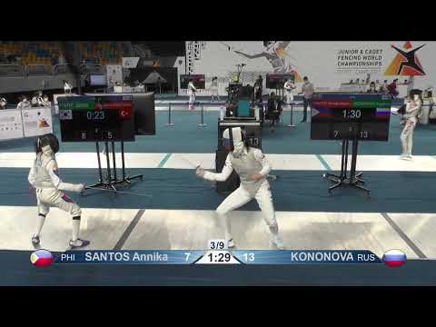 2021 231 Junior T16 01 F F Team Cairo EGY WCH BLUE RUSSIA RUS  vs PHILIPPINES PHI