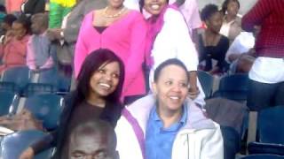 Thamsie and Ndyebokazi at TD Jakes and Noel Jones