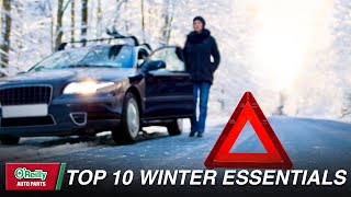 Winter Car Emergency Kit Essentials