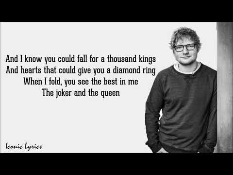 The Joker And The Queen - Ed Sheeran (Lyrics)