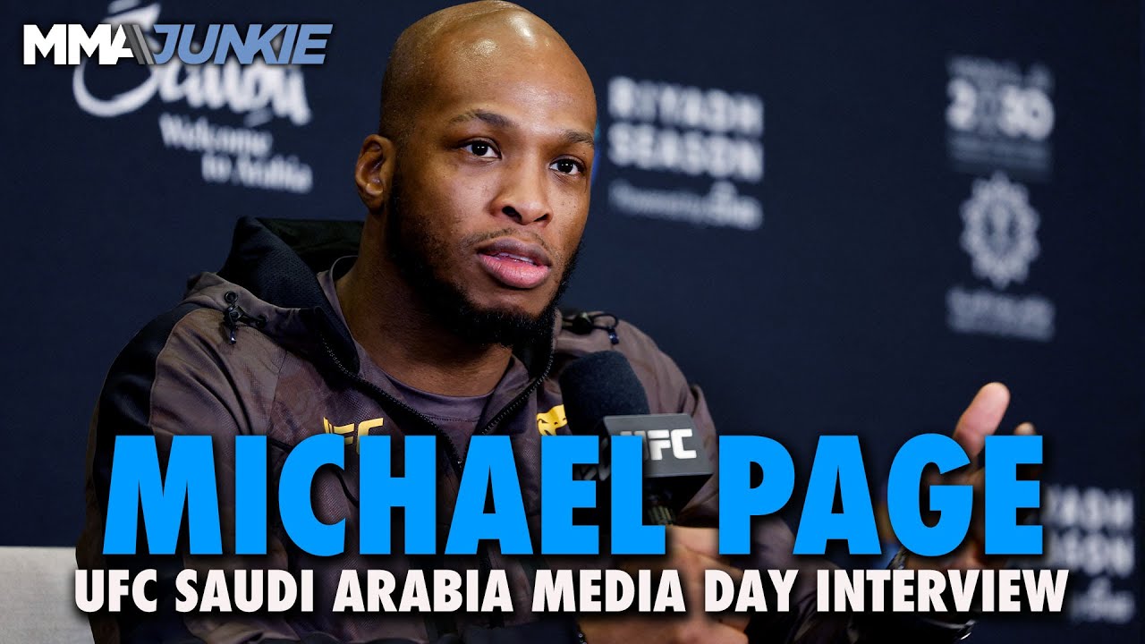 Michael Page Won't Rule Out Wrestling Shara Magomedov, But Not Out of Fear | UFC Saudi Arabia