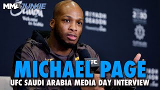 Michael Page Won't Rule Out Wrestling Shara Magomedov, But Not Out of Fear | UFC Saudi Arabia