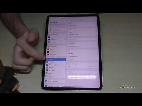 Apple iPad Pro 2018: How to change the language? works also for the A9