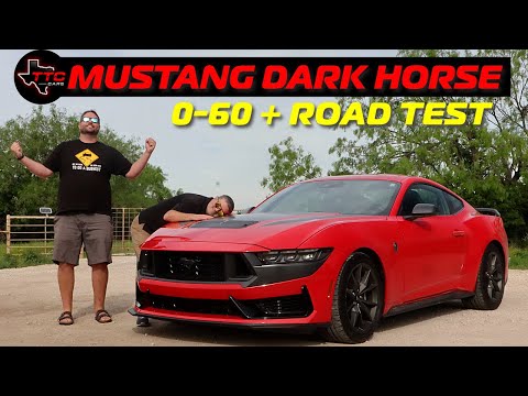 Is The Mustang DARK HORSE BETTER Than Mach 1? - Review + 0-60