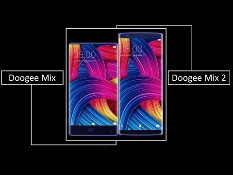 Unboxing - Spesification - Doogee Mix 2 - First Full Display With Quad Camera