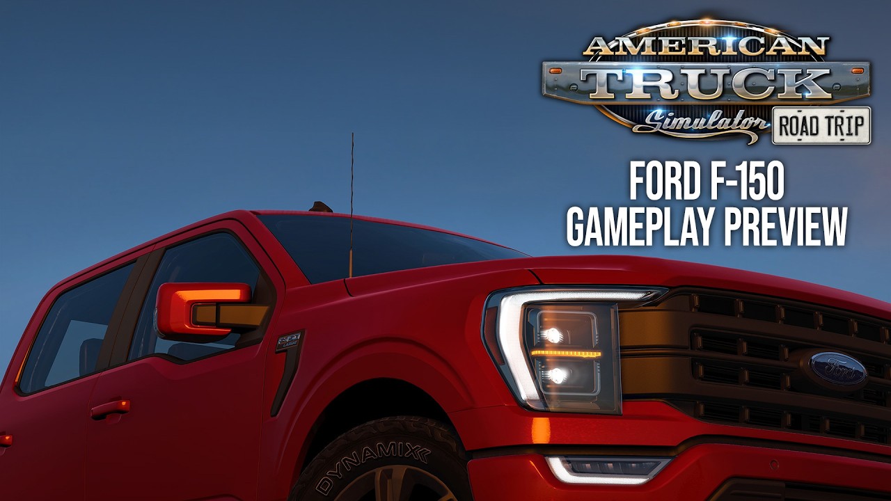 American Truck Simulator - Road Trip: Ford F-150 Gameplay Preview - YouTube