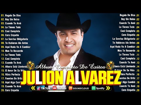 Julion Alvarez Mix 2025 (Letra) Musica Romantica de Julión Álvarez Y Su Norteño Banda Album Completo